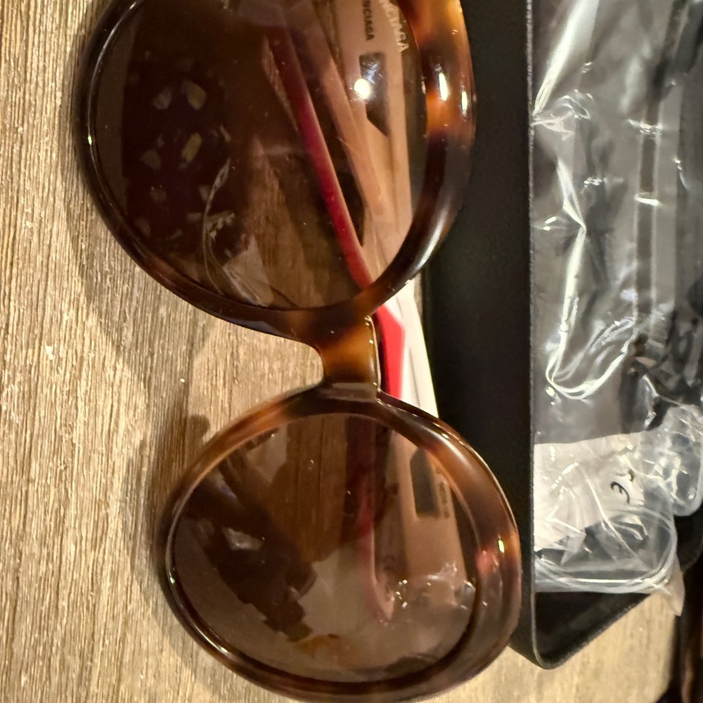 Balenciaga Brown Sunglasses
